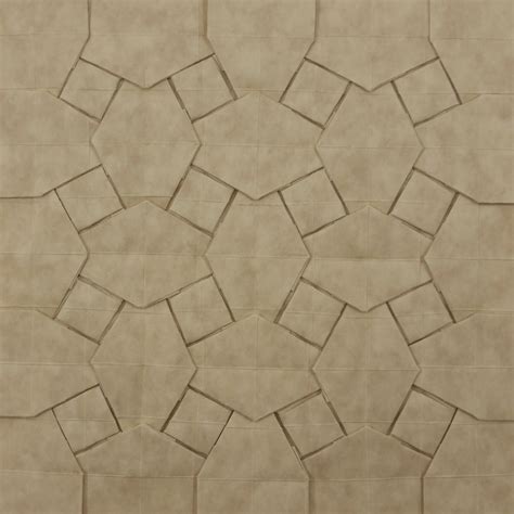 Woven Parallelograms Tessellation Origami By Micha Kosmulski