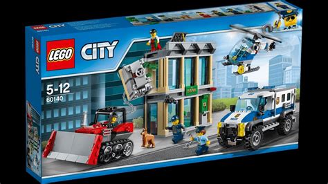 The Lego City Bank Robbery Set Youtube