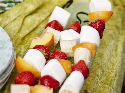 Fruit Marshmallow Skewers Recipe Eat Smarter Usa