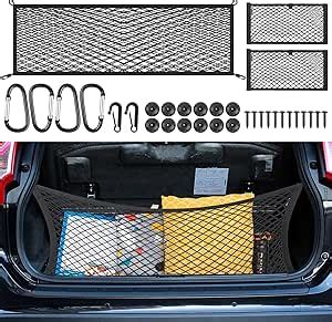 Amazon Kaskawise Elastic Trunk Mesh Cargo Net Organizer For Car