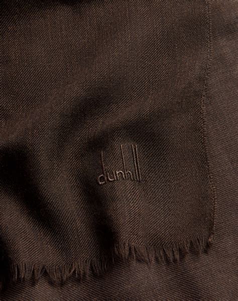 Men S Scarves Black Cashmere Scarves Dunhill Uk Online Store