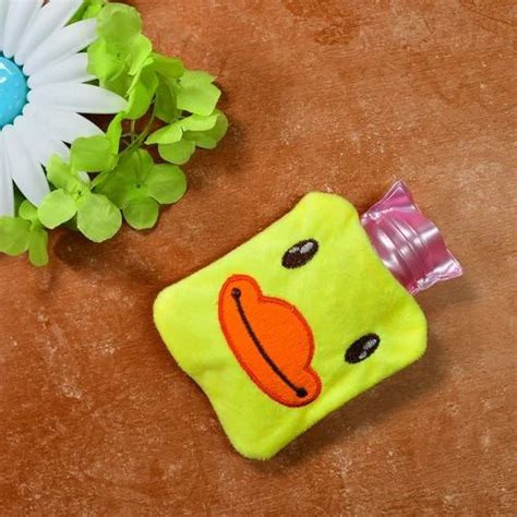 Yellow Duck Small Hot Water Bag With Cover For Pain Relief Neck Shoulder Pain And Hand