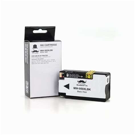 Compatible HP 950XL CN045AN Black Ink Cartridge High Yield - Moustache®