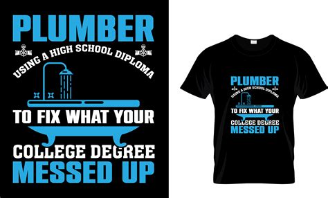 Plumbing T Shirt Design Bundle For Design Lover On Behance