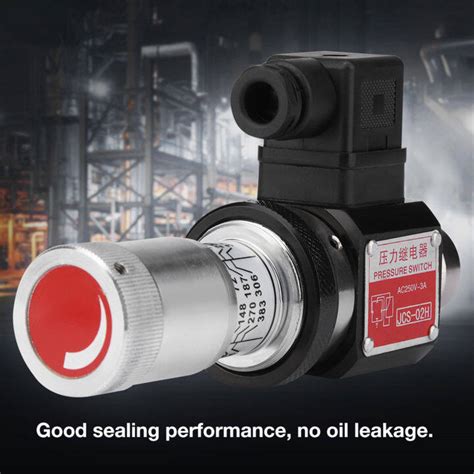 JCS-02H PT1/4 Hydraulic Pressure Switch Pressure Relay 5-35Mpa 50-350kg ...
