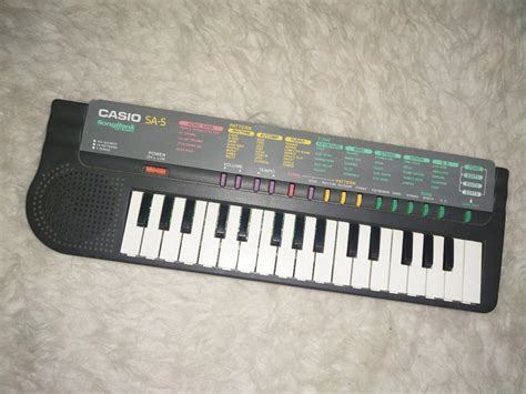 Mini Keyboards Casio Sa Song Bank Musik Media Alat Di Carousell