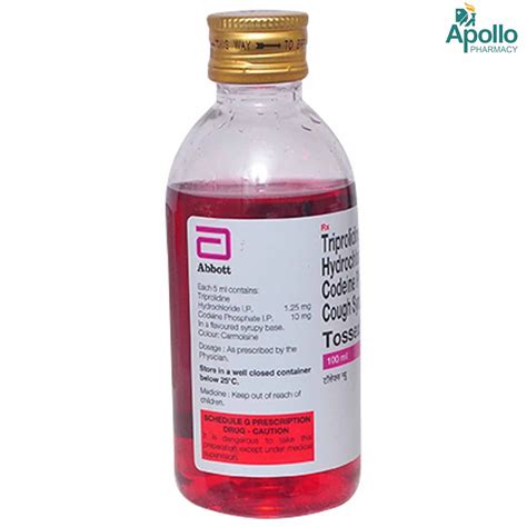 Tossex New Syrup 100 Ml Price Uses Side Effects Composition Apollo Pharmacy