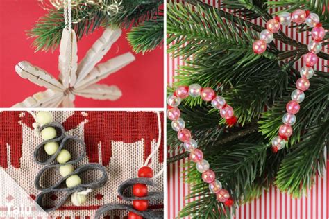 Weihnachtlichen Christbaumschmuck Selber Machen