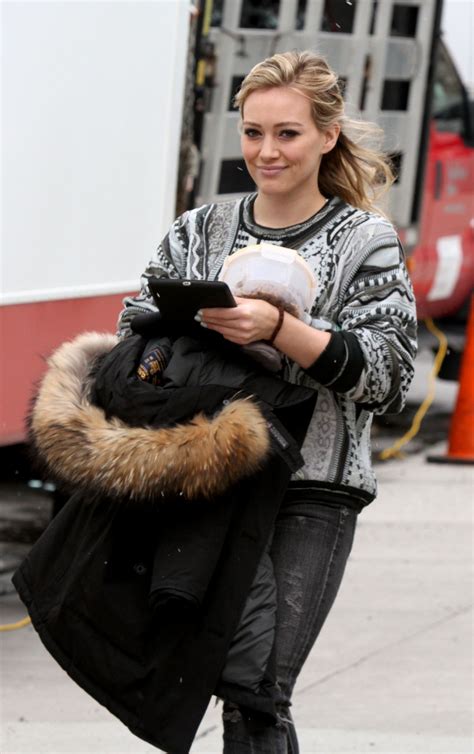 HILARY DUFF on the Younger Set in New York - HawtCelebs