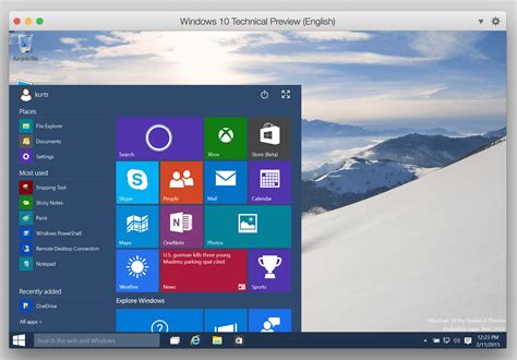 Installing The Windows Tech Preview In Parallels Desktop