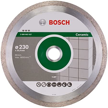 Bosch 2608602538 Disque à tronçonner diamanté standard for ceramic 230