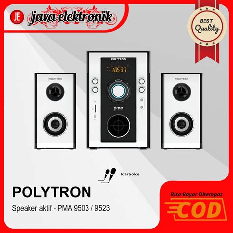 Polytron Multimedia Bluetooth Pma Pma Putih Garansi Resmi