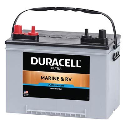 Duracell Ultra Platinum Bci Group M V Ah Cca Agm Dual Purpose