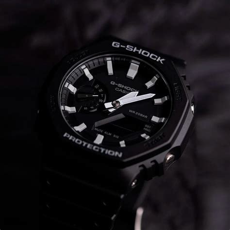 Reloj Casio G Shock Royal Oak Ga 2100 1adr Carbon Core Dando La Hora