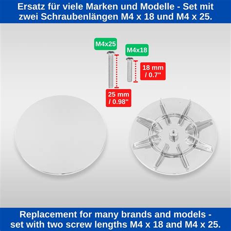 Duschabfluss Abdeckhaube Ø 115 mm mit Schraube für viele