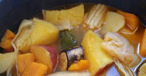 Caldo De Chambarete De Res Con Verduras 16 Recetas Caseras Cookpad