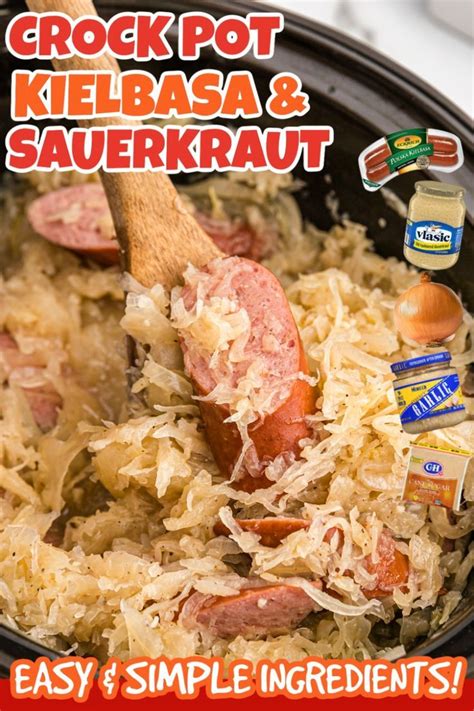 Slow Cooker Kielbasa And Sauerkraut Artofit