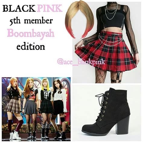 BLACKPINK BOOMBAYAH M V 5TH MEMBER INSPIRED OUTFIT Kpop Outfits Bts