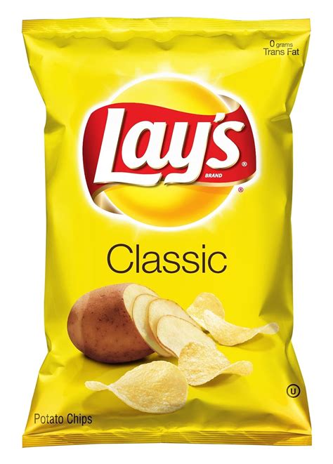 Amazon.com: Lay's Potato Chips, Classic, 10 Ounce (Pack of 4) : Grocery ...