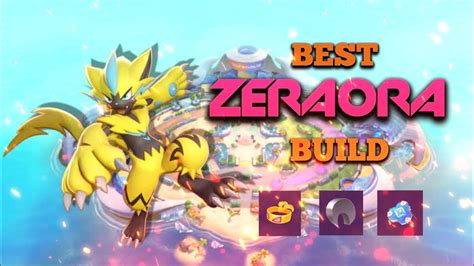 Best Zeraora Build Domination In Maater League Ranked Match Pokemon Unite Youtube