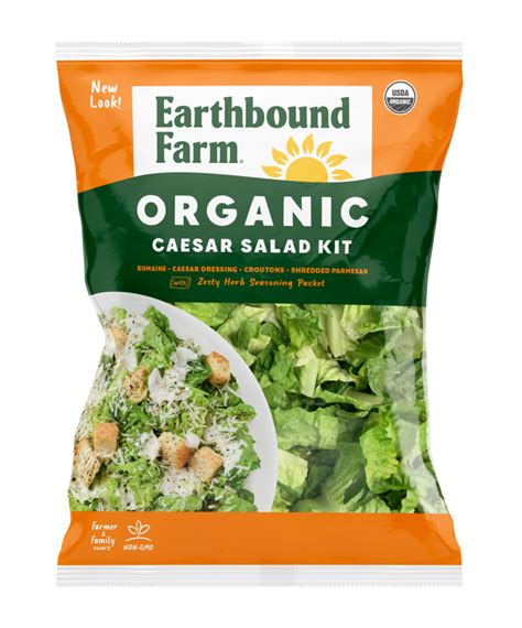 Organic Caesar Salad Kit Earthboundfarm