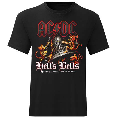 M Ski T Shirt Koszulka Acdc Ac Dc Hells Bells M Allegro Pl