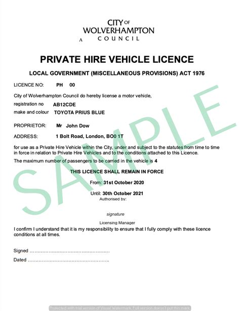 Wolverhampton Document Requirements For Drivers Bolt Support