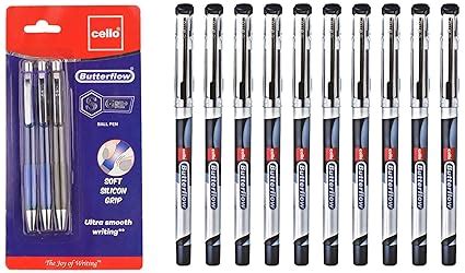 Cello Butterflow S Grip Ball Pen Cello Butterflow Ball Pen Set