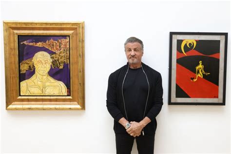 Сільвестр Сталлоне відкрив у Німеччині виставку власних картин | Chas.News