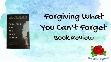 Forgiving What You Can T Forget Book Review Did Osdd And Faith