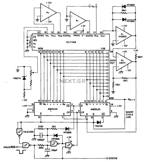 Circuit Diagram Of Analog To Digital Converter