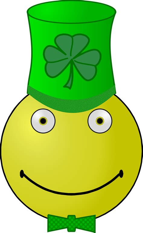 Clipart St Patricks Day Smiley