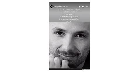 Alex Baroni La Dedica Di Giorgia Su Instagram A 20 Anni Dalla Tragica