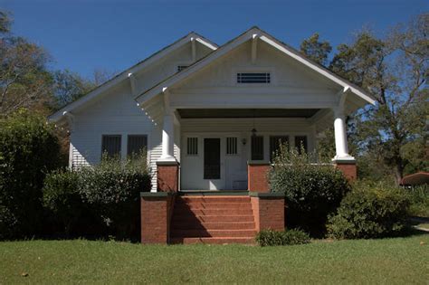 Historic Tennille Ga Craftsman House No 1 Photograph Copyright Brian