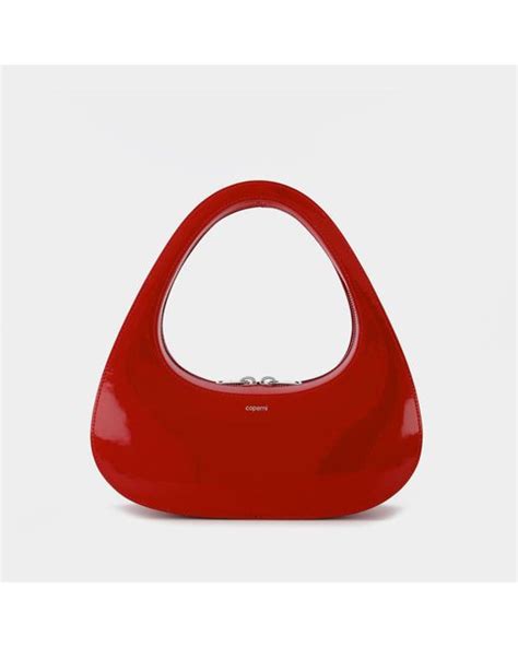 Coperni Baguette Swipe Bag In Red Lyst Canada