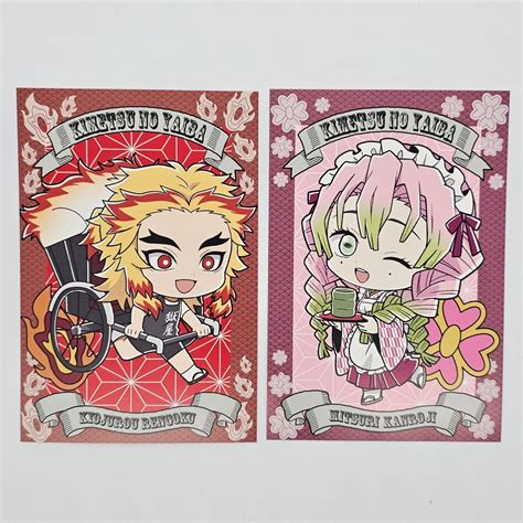 Animate Nationwide Purchase Bonus Postcard Demon Slayer Kimetsu No