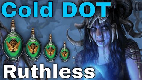 Free Mystery Box Ruthless Cold Dot Occultist Leveling Poe Youtube