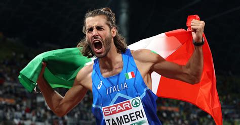 Gianmarco Gimbo Tamberi Vince La Medaglia D Oro Europea Nel Salto In