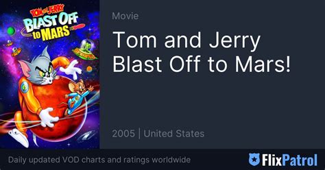 Tom and Jerry Blast Off to Mars! Streaming • FlixPatrol