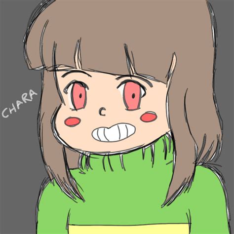 Chara Doodle Sketch By Shenjie Chan1998 On Deviantart