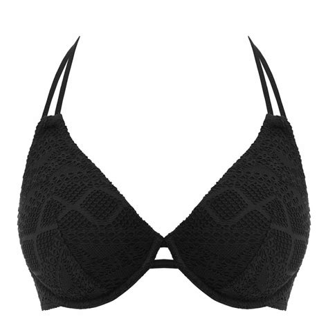 Black Sundance Uw Halter Bikini Top Brandalley