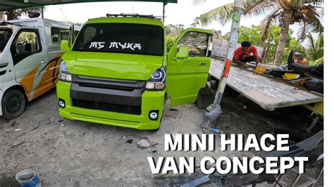 ANG GANDA NG MINI VAN HIACE CONCEPT MALAPIT NANG MATAPOS KUNTI NALANG