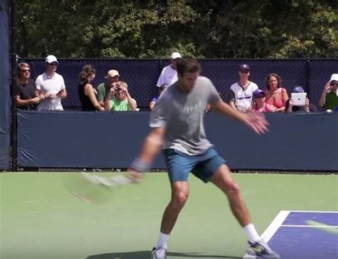 Juan Martin del Potro Forehand in Slow Motion