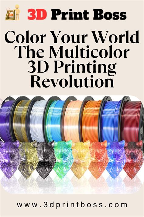 Multicolor 3d Print Unlocking New Dimensions