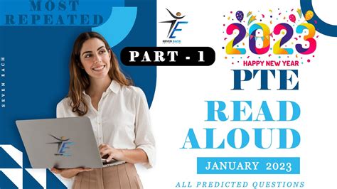 Pte Speaking Read Aloud Part New Year Special January Exam