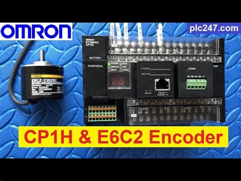 Cp H Omron Encoder High Speed Counter Tutorial Youtube