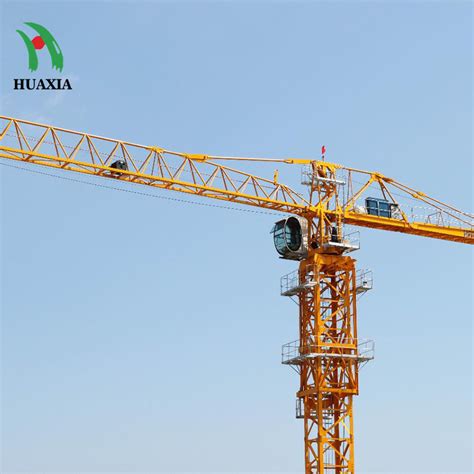 M Jib High Rise Self Erecting Flattop Tower Crane With Simple