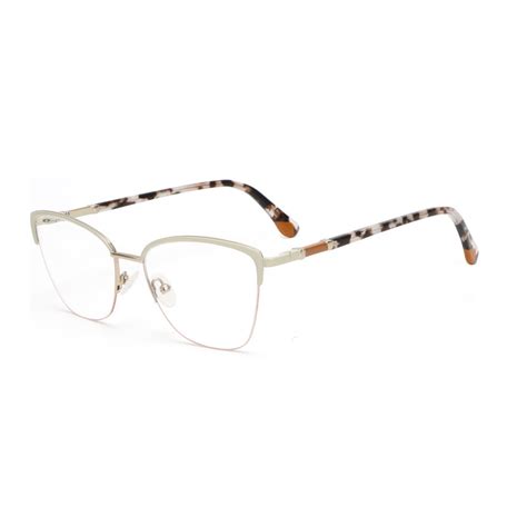 Gd Retro Beautiful Women Metal Eyeglasses Frames Metal Women Eyewear Optical Frame Ready To Ship