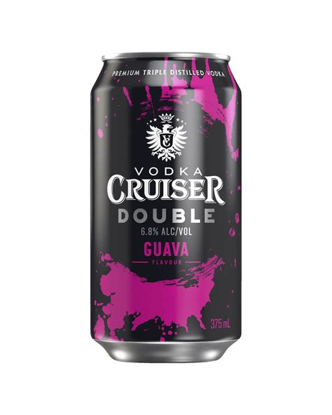 Buy Vodka Cruiser Double Guava 68 Can 375ml Online Low Prices From