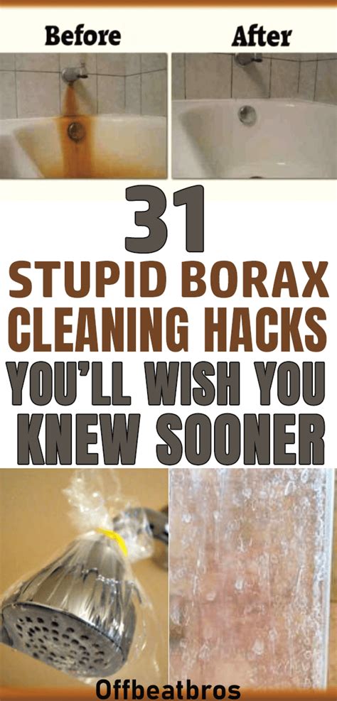 Borax Is A Brilliant Cleaner For Home With The Cleaning Tips It Has To